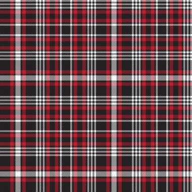 Kırmızı Glen Ekose desenli, moda tekstil ve grafikleri için uygun.