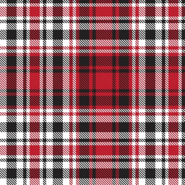 Red Glen Plaid Texturizado Padrão Sem Costura Adequado Para Têxteis —  Vetores de Stock