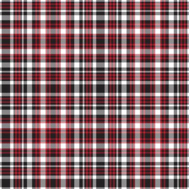 Kırmızı Glen Ekose desenli, moda tekstil ve grafikleri için uygun.