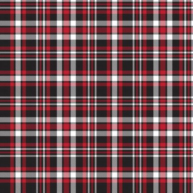 Kırmızı Glen Ekose desenli, moda tekstil ve grafikleri için uygun.