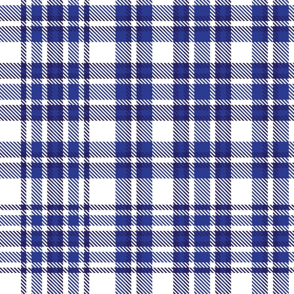 Blue Glen Plaid Texturovaný Bezešvý Vzor Vhodný Pro Módní Textil — Stockový vektor