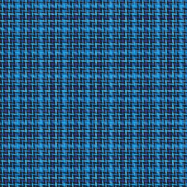 Azul Glen Xadrez Texturizado Padrão Sem Costura Adequado Para Têxteis —  Vetores de Stock