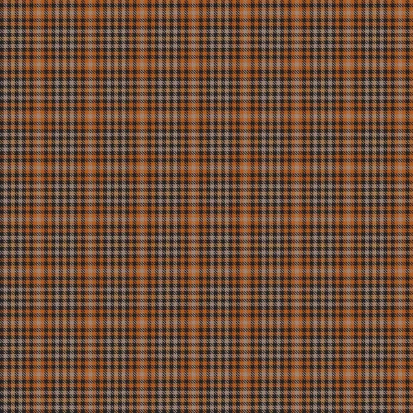 Patrón Sin Costura Texturizado Cuadros Orange Glen Adecuado Para Textiles — Vector de stock