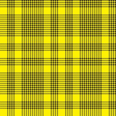 Sarı Glen Ekose desenli, moda tekstil ve grafikleri için uygun.