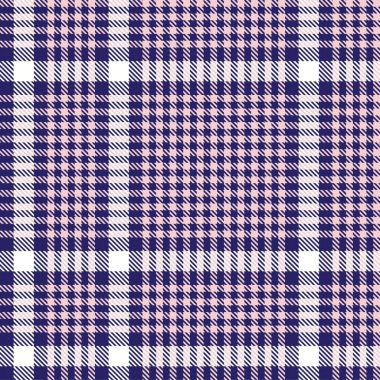 Pembe denizci Glen Ekose desenli moda tekstil ve grafikleri için uygun.