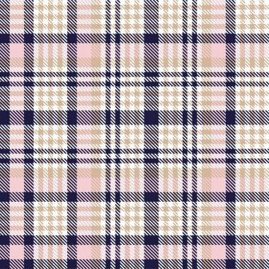 Pembe denizci Glen Ekose desenli moda tekstil ve grafikleri için uygun.