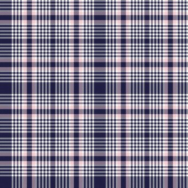 Pembe denizci Glen Ekose desenli moda tekstil ve grafikleri için uygun.