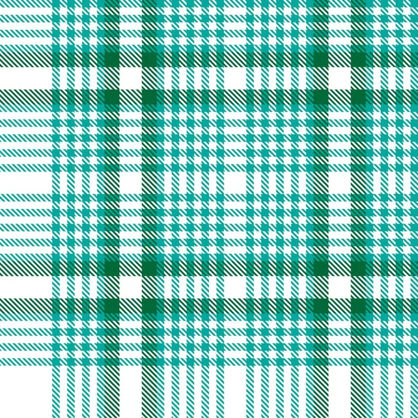 Green Glen Plaid Textured Seamless Pattern Suitable Fashion Textiles Graphics — Stock Vector