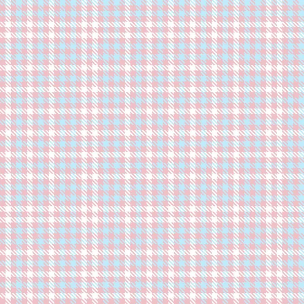 Pink Glen Plaid Teksturowany Bezszwowy Wzór Nadaje Się Tekstyliów Mody — Wektor stockowy