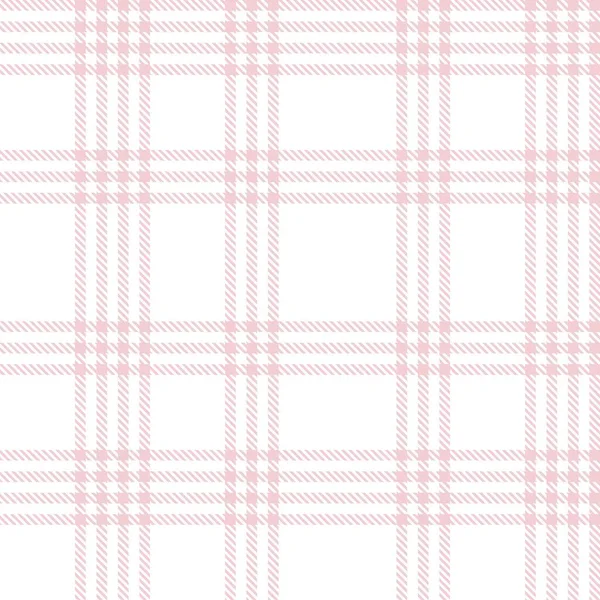 Розовый Глен Плед Текстурированный Бесшовный Узор Подходит Моды Текстиля Графики — стоковый вектор