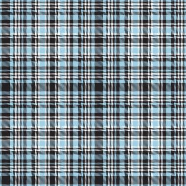 Gökyüzü Mavisi Glen Ekose desenli moda tekstil ve grafikleri için uygun