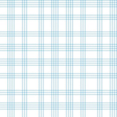 Gökyüzü Mavisi Glen Ekose desenli moda tekstil ve grafikleri için uygun