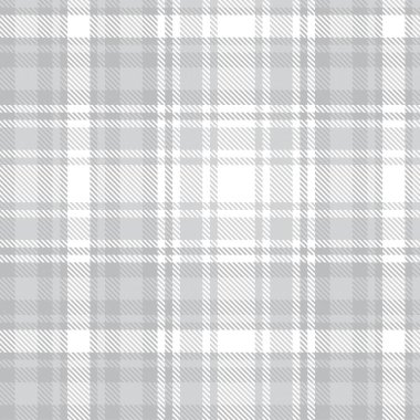 Beyaz Glen Ekose desenli, moda tekstil ve grafikleri için uygun.