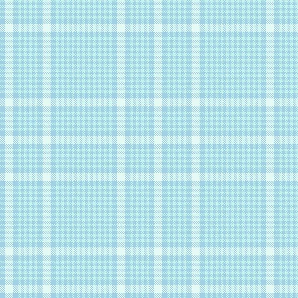 Sky Blue Glen Plaid Motif Sans Couture Texturé Adapté Aux — Image vectorielle