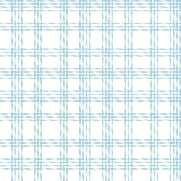 适用于时尚服饰 纺织品和图形的天蓝色格子镶嵌型无缝图案 — 图库矢量图片