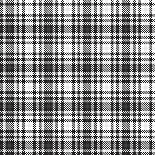 Siyah ve Beyaz Glen Ekose desenli, moda tekstil ve grafikleri için uygun.