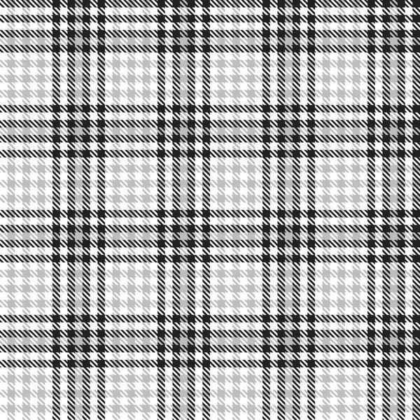 Siyah ve Beyaz Glen Ekose desenli, moda tekstil ve grafikleri için uygun.