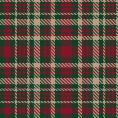 Christmas Glen Ekose desenli moda tekstil ve grafikleri için uygun