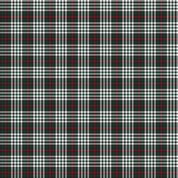 Noël Glen Plaid Motif Sans Couture Texturé Adapté Aux Textiles — Image vectorielle