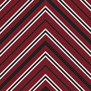 Moda tekstil ve grafikleri için uygun kırmızı Chevron köşegen çizgili dikişsiz arkaplan