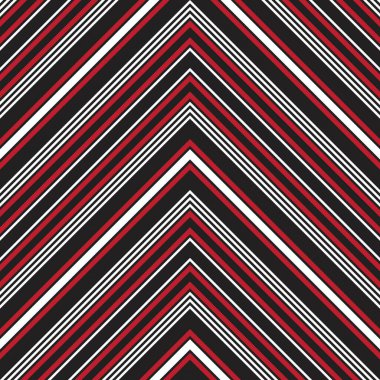 Moda tekstil ve grafikleri için uygun kırmızı Chevron köşegen çizgili dikişsiz arkaplan