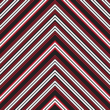 Moda tekstil ve grafikleri için uygun kırmızı Chevron köşegen çizgili dikişsiz arkaplan