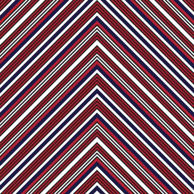 Moda tekstil ve grafikleri için uygun kırmızı Chevron köşegen çizgili dikişsiz arkaplan