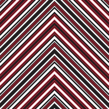 Moda tekstil ve grafikleri için uygun kırmızı Chevron köşegen çizgili dikişsiz arkaplan