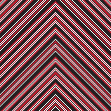 Moda tekstil ve grafikleri için uygun kırmızı Chevron köşegen çizgili dikişsiz arkaplan