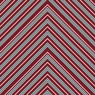 Moda tekstil ve grafikleri için uygun kırmızı Chevron köşegen çizgili dikişsiz arkaplan