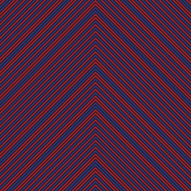 Moda tekstili ve grafikleri için uygun kırmızı ve mavi köşegen çizgili, dikişsiz arkaplan