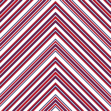 Moda tekstili ve grafikleri için uygun kırmızı ve mavi köşegen çizgili, dikişsiz arkaplan
