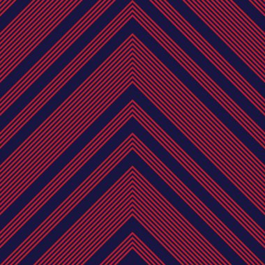 Moda tekstili ve grafikleri için uygun kırmızı ve mavi köşegen çizgili, dikişsiz arkaplan