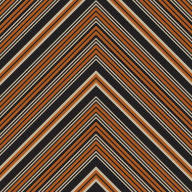 Moda tekstil ve grafikleri için uygun turuncu sembol çizgili dikişsiz arkaplan