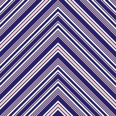 Moda tekstili ve grafikleri için uygun pembe ve lacivert köşegen çizgili desenli arkaplan.