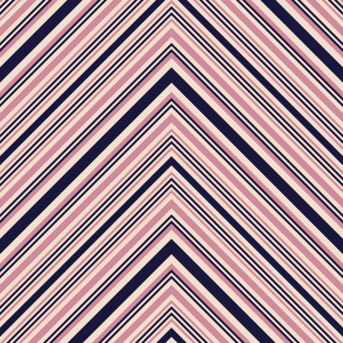 Moda tekstili ve grafikleri için uygun pembe ve lacivert köşegen çizgili desenli arkaplan.