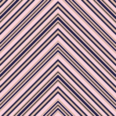 Moda tekstili ve grafikleri için uygun pembe ve lacivert köşegen çizgili desenli arkaplan.