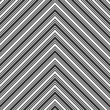 Siyah ve beyaz Chevron köşegen çizgili desensiz arka plan moda tekstil ve grafikleri için uygun.