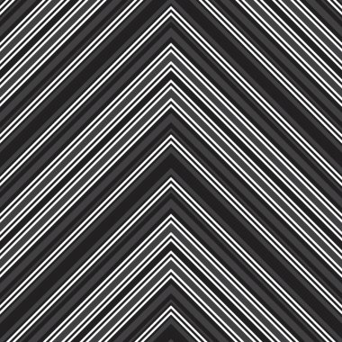 Siyah ve beyaz Chevron köşegen çizgili desensiz arka plan moda tekstil ve grafikleri için uygun.