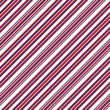 Moda tekstili ve grafikleri için uygun kırmızı ve mavi köşegen çizgili dikişsiz arkaplan