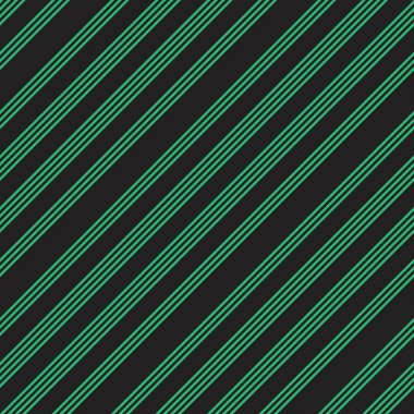 Moda tekstil ve grafikleri için uygun yeşil köşegen çizgili dikişsiz model arkaplanı