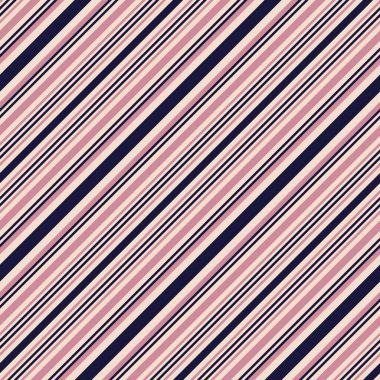 Moda tekstili ve grafikleri için uygun pembe ve deniz köşegenli çizgili dikişsiz arkaplan