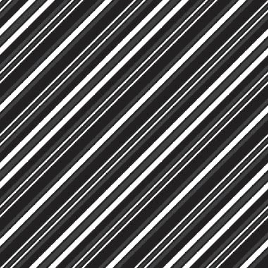 Moda tekstili ve grafikleri için uygun siyah ve beyaz köşegen çizgili düz desenli arkaplan