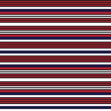 Moda tekstil ve grafikleri için uygun kırmızı yatay çizgili dikişsiz arkaplan