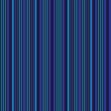 Moda tekstil ve grafikleri için uygun mavi dikey çizgili dikişsiz arkaplan
