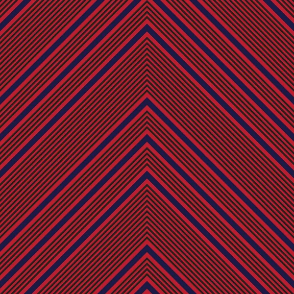 Red Chevron Diagonal Striped Seamless Pattern Background Suitable Fashion Textiles — Stock Vector