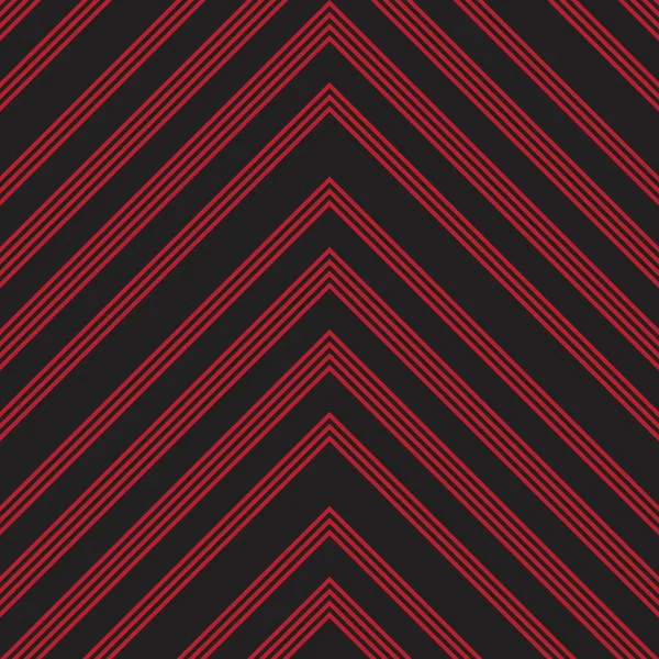 Red Chevron Diagonal Striped Seamless Pattern Background Suitable Fashion Textiles — Stock Vector