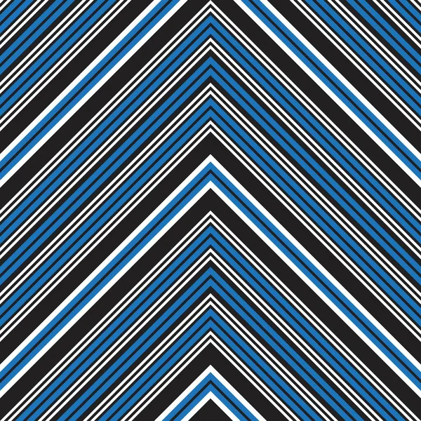 Bleu Chevron Diagonale Rayé Fond Motif Sans Couture Adapté Pour — Image vectorielle