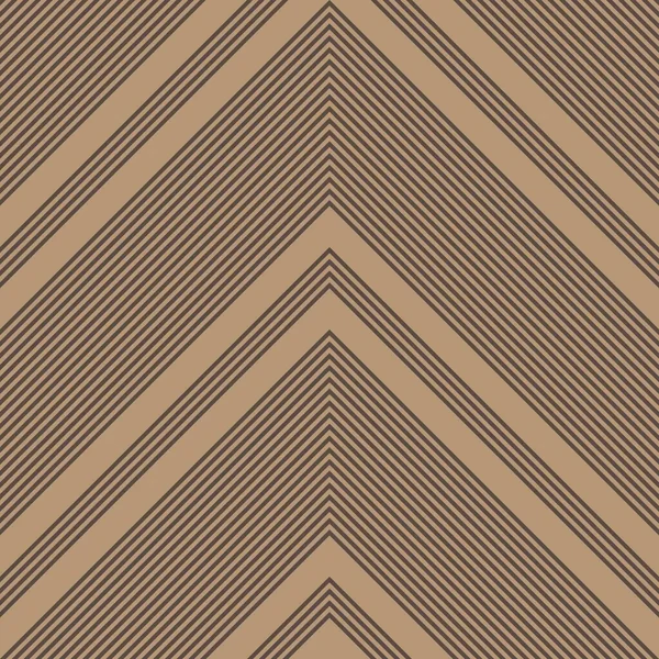 Taupe Marron Chevron Diagonale Rayé Fond Motif Sans Couture Adapté — Image vectorielle