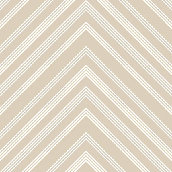 Taupe Marron Chevron Diagonale Rayé Fond Motif Sans Couture Adapté — Image vectorielle